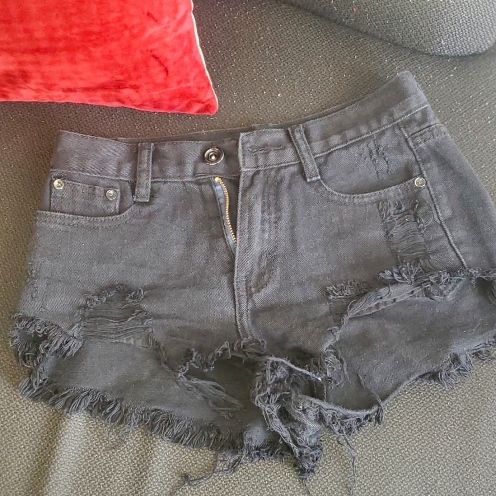 Black shorts